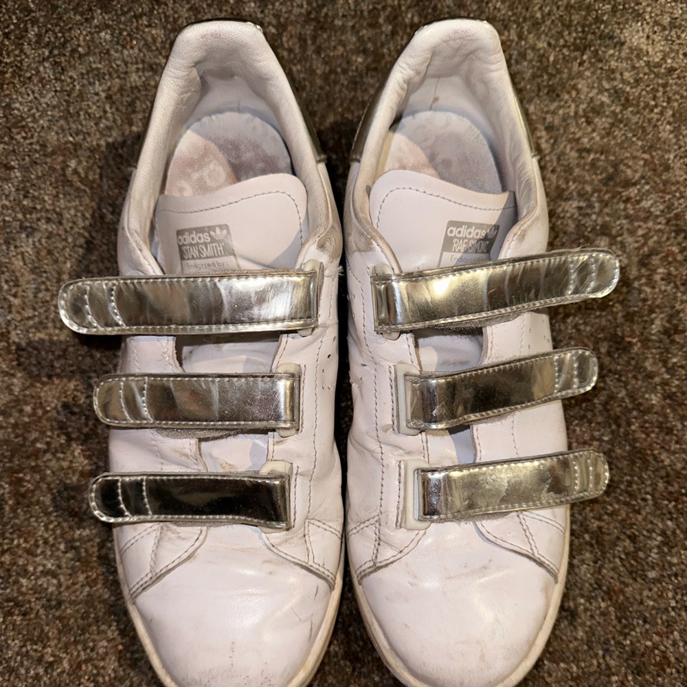 RAF Simons x Stan smith silver Velcro